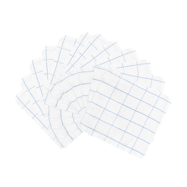 Monarch Brands Cooks Linen Dishcloths , Blue, 12PK P-DISH-BLUE - main